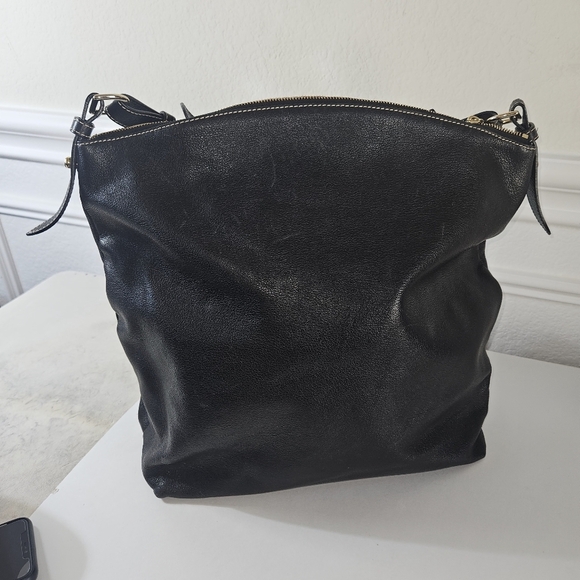 DOONEY BOURKE Leather Hobo Shoulder Bag Handbag Bag Oversized - Picture 2 of 8